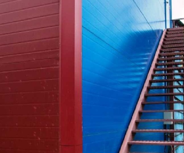 Обшивка углов из стеклопластика